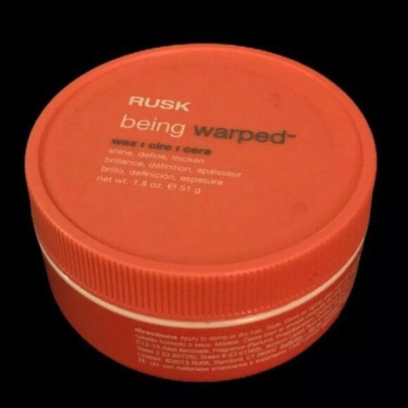 RUSK BEING WARPED 1.8 OZ Texturized ProVitamin B5 - Picture 2 of 3